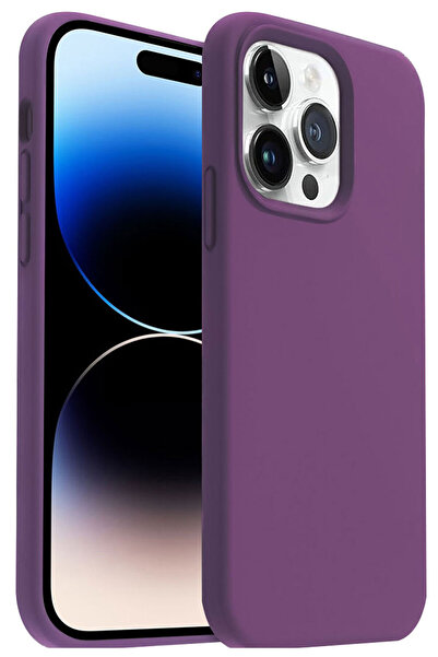CEPSTOK iPhone 14 Pro Kılıf Lansman Premium Silinebilir Silikon