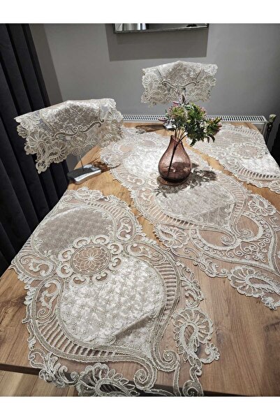 Tekstilife ΣΕΤ ΣΑΛΟΝΙ ΕΝΔΥΜΑΤΙΚΟ ΕΝΔΥΜΑΤΙΚΟ ΣΕΤ ΠΟΛΥΤΕΛΕΣ ΣΕΤ 5 ΤΕΜΑΧΙΩΝ ΜΠΕΖ...