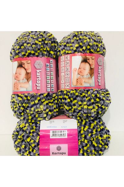 Kartopu 3 Velvet Benenli Knitting Yarn