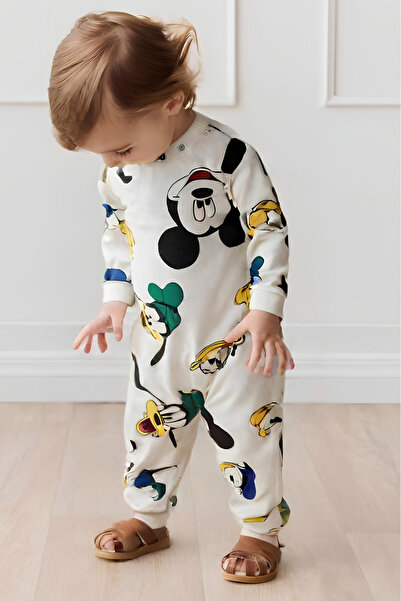 PEAR BABY Dafidak Detailed Baby and Children's Jumpsuit - With Snaps from the...
