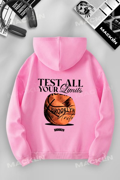 macklin Brooklyn Basketball Printed - Unisex Women's and Men's Hooded Sweatshirt