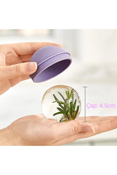 Beauty Box Küre Buz Kalıbı Ice Ball Maker Viski Buzu Büyük Küre Buz Topu 5cm Yüz Masajı Güzellik Sabun Kalıbı