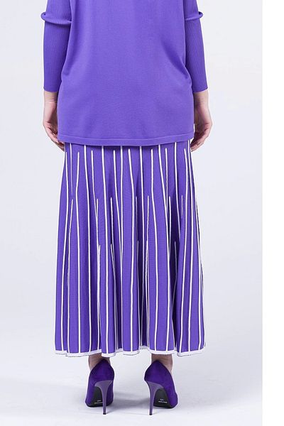 Invee Fusta tricotată violet INVEE 6386