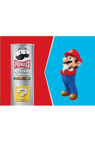 Pringles Super Mario Mystery Taste - 165g - Very Limited - Cuttaste