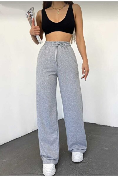 Le Vion Γυναικείο φαρδύ ψηλόμεσο φαρδύ παντελόνι