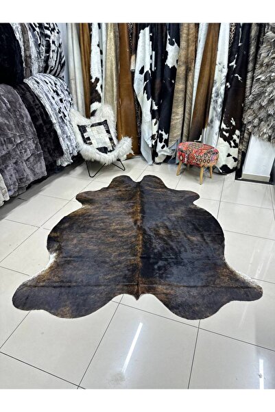 Wonder Fur Koyu Kahve Dana Derisi Postu 1. Kalite