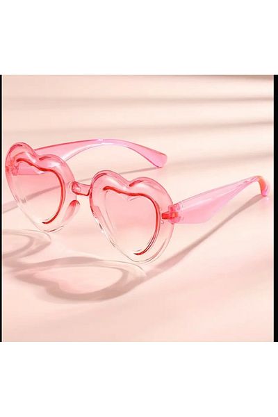 Store Heart Shaped Transparent Party Glasses