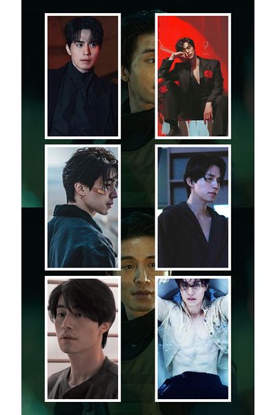 Kopisan K-Drama Lee Dong-Wook and Jeong Ji-Man Character - 8Pcs Mixed Stickers