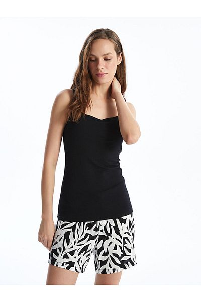 LC Waikiki New Season Heart Collar Strap Women's Cup Tank Top - S50327Z8