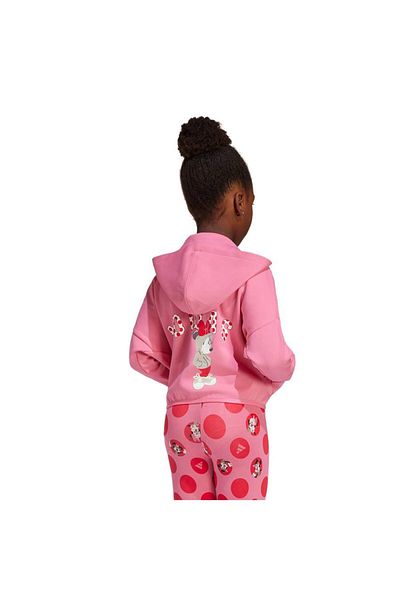 adidas Pink Children's Jacket - Lg Dy Mi Tt Jf3649