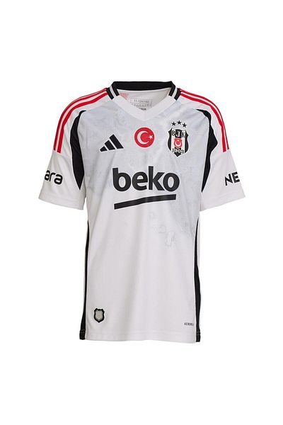 adidas قميص أبيض للأطفال - Bjk 3 Jsy Y It1475