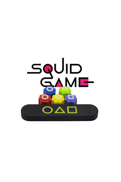 Squid Game مجموعة ألعاب Gonggi 5 Stone في صندوق