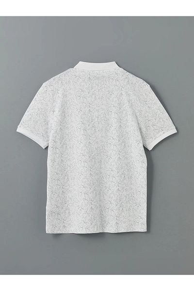 LC Waikiki Classic Polo Neck Short Sleeve Print Men's T-Shirt