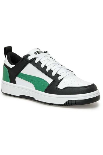 Puma Rebound Layup Lo Sl Jr370490-18 Αθλητικά παπούτσια Unisex Αθλητικά παπούτσια Λευκό-πράσινο