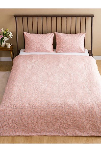 LC Waikiki LCW HOME Σετ Παπλωματοθήκη με Μικτό Σχέδιο Διπλό Σετ Λουλούδια (200x220 cm)