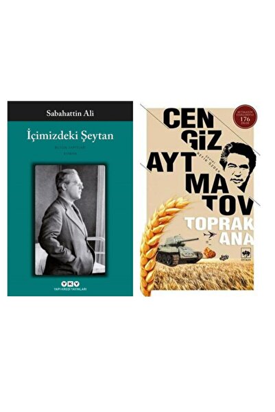Yapı Kredi Yayınları İçimizdeki Şeytan - Sabahattin Ali - Toprak Ana - Cengiz...
