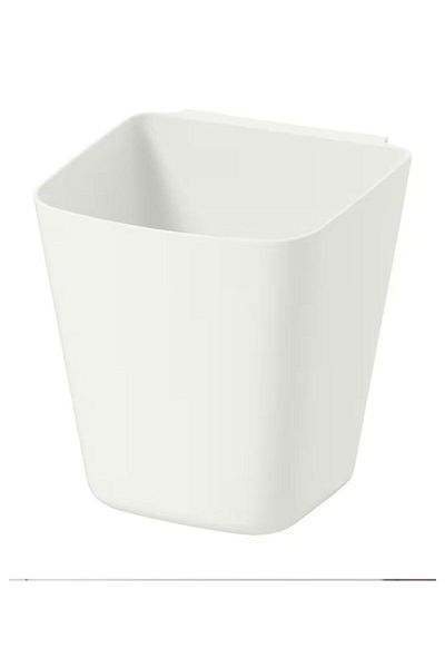 IKEA حاوية تخزين , أبيض, ‎12x11 سم‏