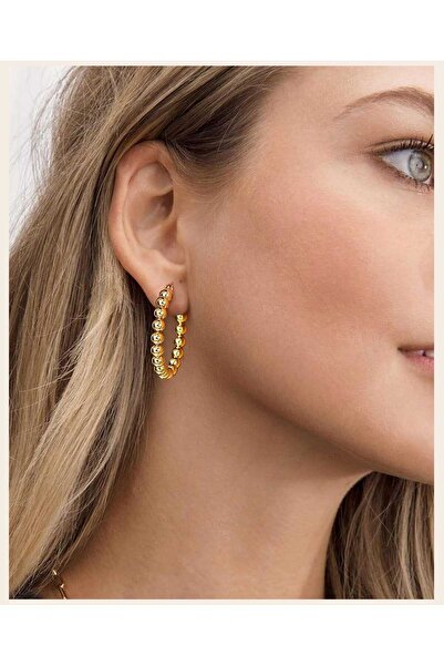 MutluBiDünya Kadın Halka Küpe