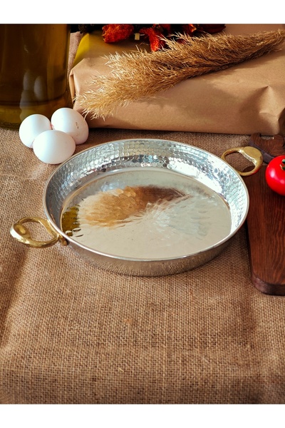 modabakir Bakır Tava İç Dış Kalaylı 24 cm