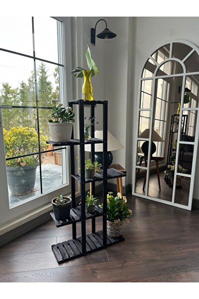 MarangozDede MARANGOZ DEDE 115 CM BOYUNDA SAKSILIK ÇİÇEKLİK DEKORATİF RAF