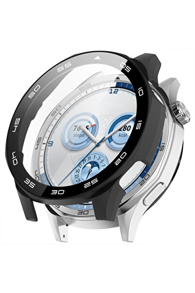 Sneezy حافظة متوافقة مع ساعة Huawei Watch GT5 مقاس 46 ملم، حافظة صلبة من البولي كربونات وحافظة واقية للشاشة