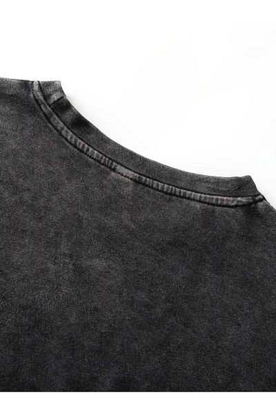 Gofeel Vintage μπλουζάκι Washed Speed ​​Oversize