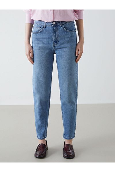 LC Waikiki Pantaloni de damă Mom Fit - S51947Z8
