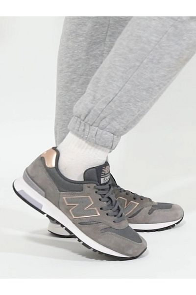 New Balance Dark Gray Bronze 565 Women's Sneakers - Casual Sneakers