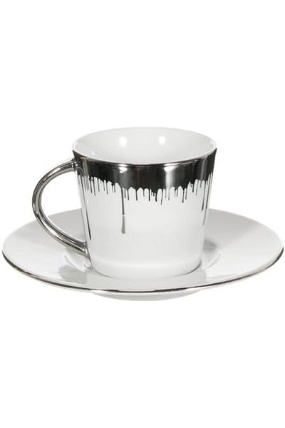 STOREMAX Ntwork Porcelain Toledo Coffee Set, 10751, 100 ml Art 1087243