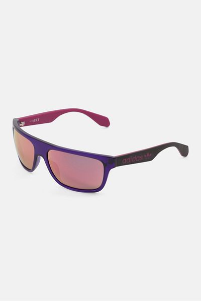 adidas Men Or0023 Rectangle Sunglasses, Purple