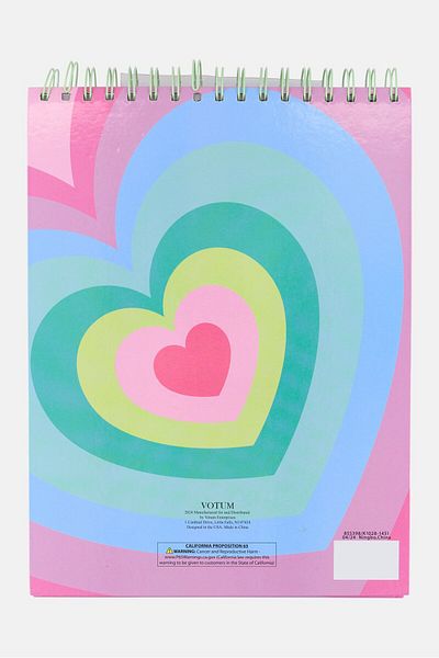 Votum Sketchbook With 12 Pens, Pink Combo