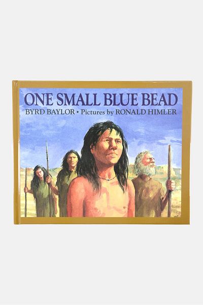 Byrd Baylor One Small Blue Bead Story Book, Blue