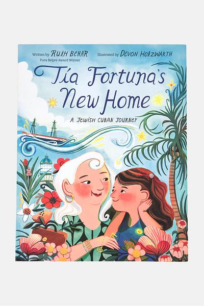 Ruth Behar Tia Fortunas New Home Hard Cover Book, Blue Combo
