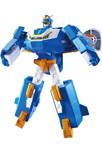 Harika Kanatlar World Aircraft 3in1 Sesli ve Işıklı Transforming Robota Dönüşen Uçak Oyun Seti - Mini Flyer Jett