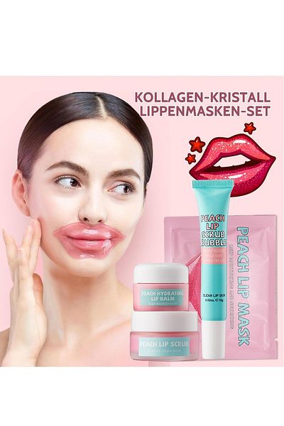 Kormesic 4-piece lip care set