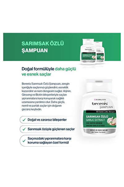 BioBellinda Berenis Sarımsak Özlü Şampuan 290 ml