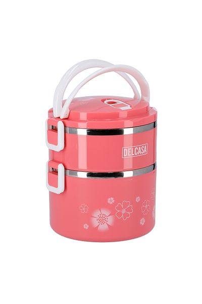 DELCASA DC1620 1700ML 2 Layer Lunch Box