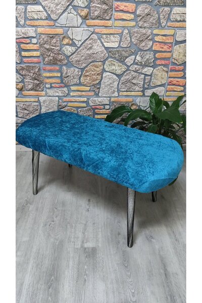 COVER TEKSTİL PUF KILIFI KADIFE KUMAŞ