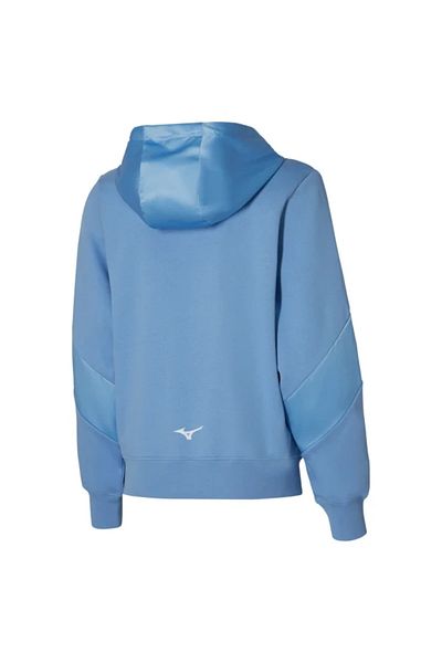 MIZUNO Hanorac pentru femei Mizuno Athletics cu glugă - Albastru