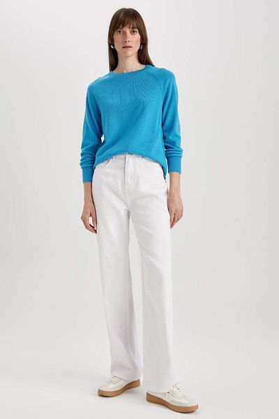 DeFacto Regular Fit Crew Neck Sweater