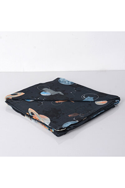 Home Harmony غطاء موسلين جالاكسي كات متعدد الأغراض مقاس 90x90 قطعة واحدة