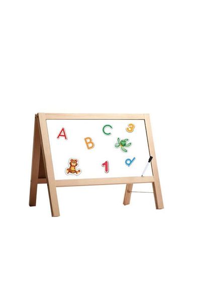 Diytoy Table Top Magnetic Double Sided Wooden Children's Writing Board