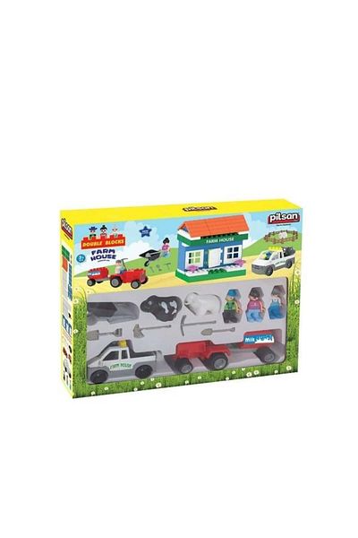 PİLSAN Educational and Fun Farm Set Toy