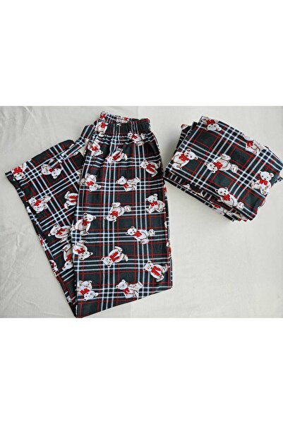 Ayıcıklı Yeşil Pijama Altı