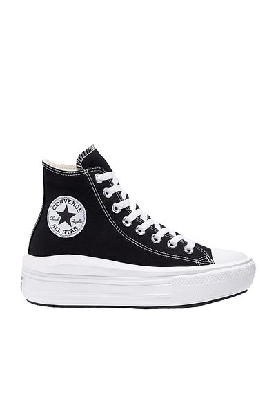 converse Černé dámské boty Chuck Taylor All Star Move 568497 C-001
