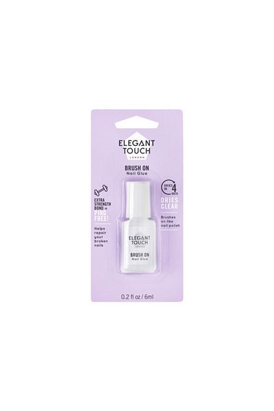 Elegant Touch غراء الأظافر بالفرشاة 6 مل