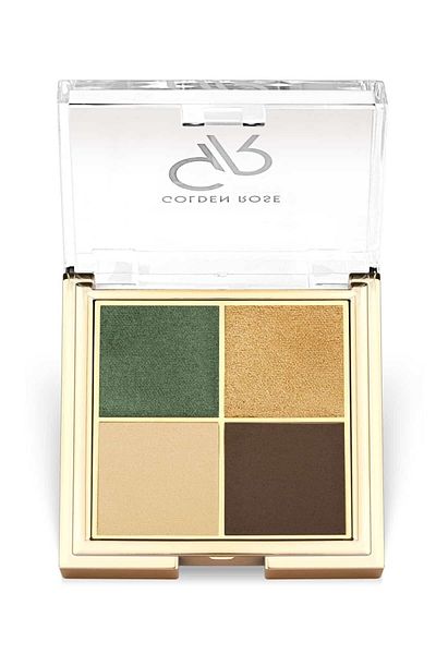 Golden Rose Quattro Eyeshadow Palette 02 Royal Jungle Quad Shadow 4X2.2 g