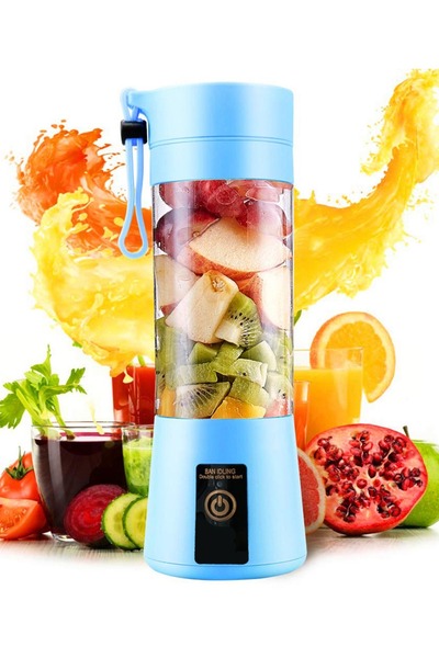 Primo Plus خلاط عصير محمول مع بطارية قابلة لإعادة الشحن