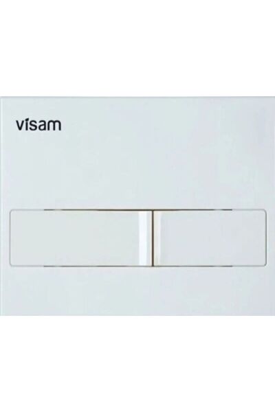 Sanica Gömme Rezevuar Beyaz Kumanda Paneli Basma Butonu