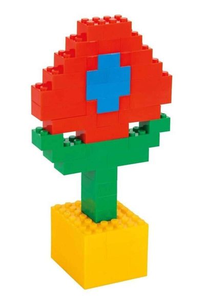 PİLSAN Microblocks with Acrobat Man 341 Pieces